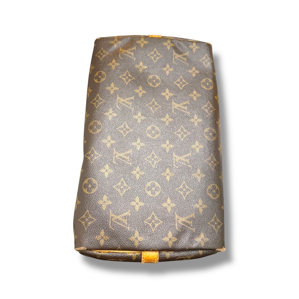 Louis Vuitton Speedy 30 Monogram Canvas Handbag Brown Satchel Classic - Picture 5 of 16